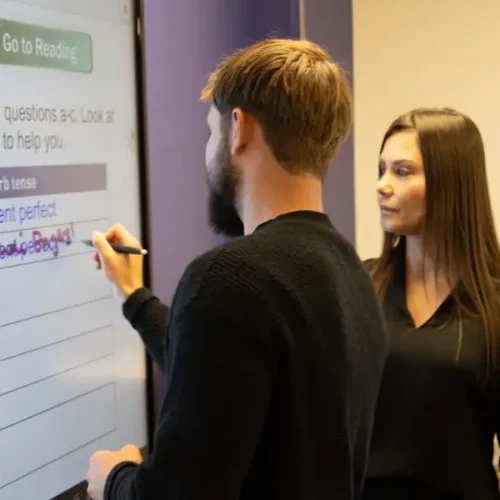 Programa de ingles en estados unidos estudiantes